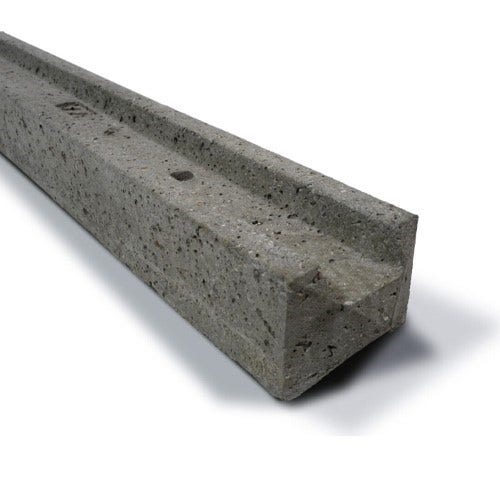 Concrete Slotted Fence Post – 1.5m