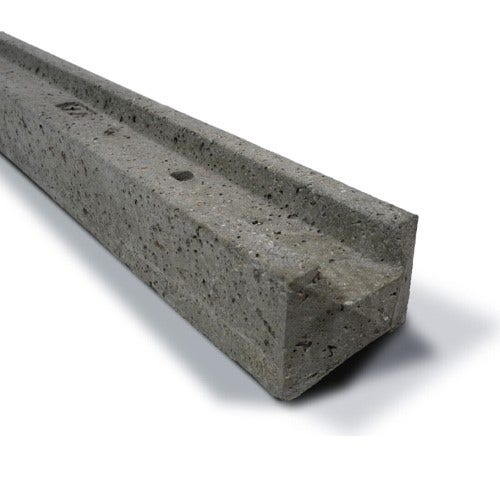Concrete Slotted Fence Post – 2.4m